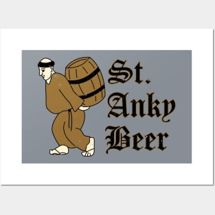 St. Anky Beer Posters and Art